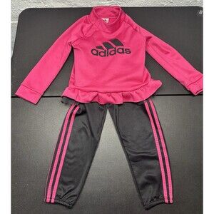 Girls Adidas 2 Piece Suit Size 6